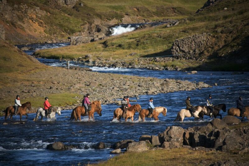 Riding Borgarnes